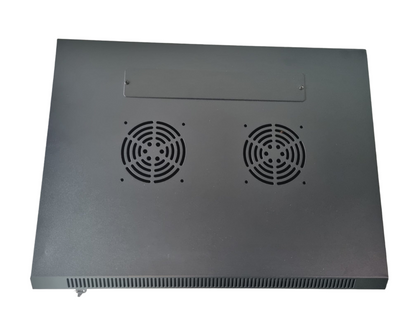 18U wandkast met glazen deur 600x450x905mm