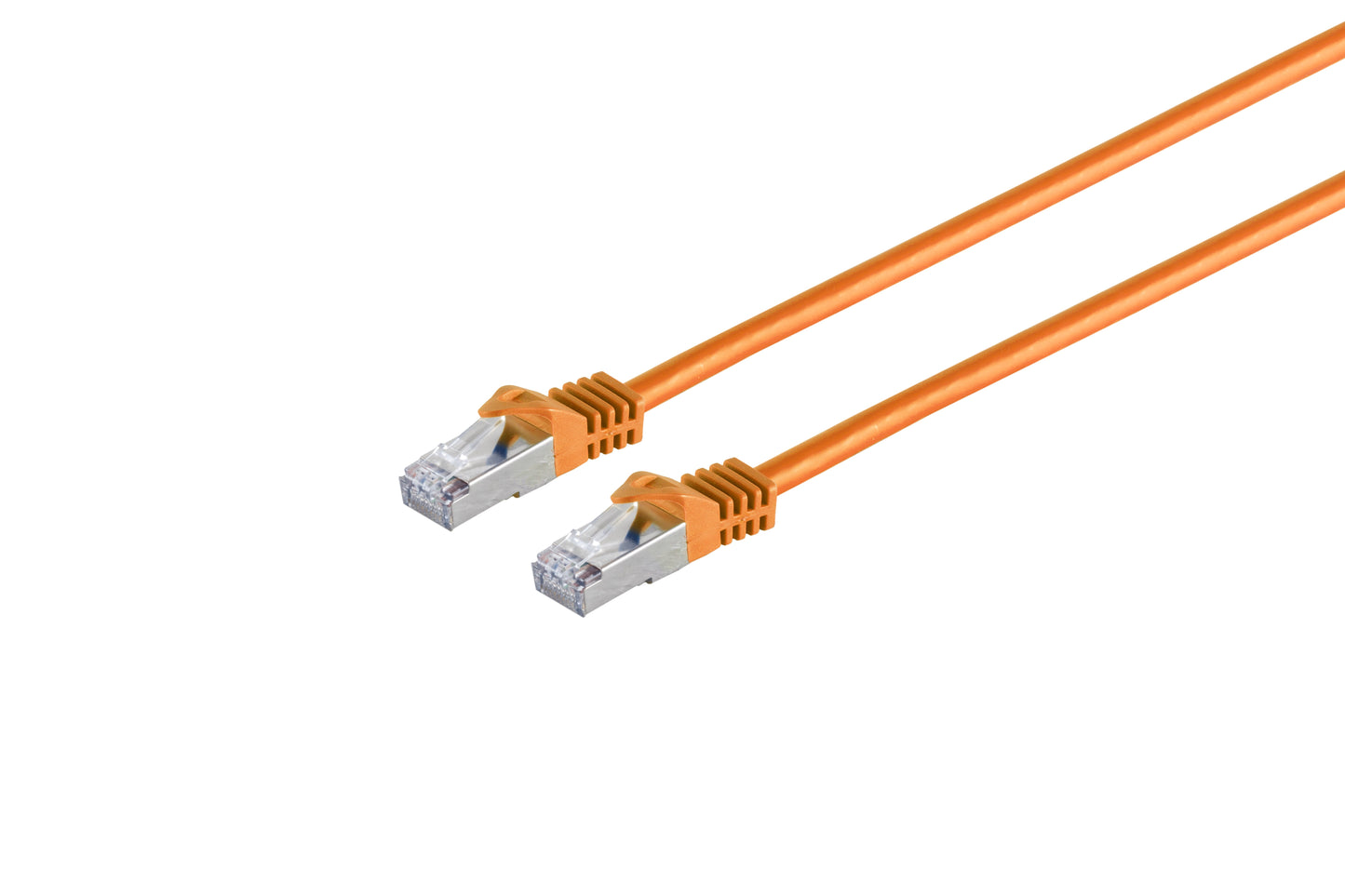 Cat7 25M Oranje SSTP/PiMF halogeenvrij patchkabel